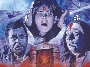 Blood Tide movie posters (1982) metal framed poster