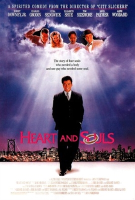 Heart and Souls movie posters (1993) wood print