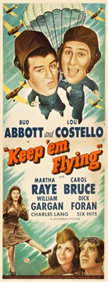Keep 'Em Flying movie posters (1941) Mouse Pad MOV_1840813