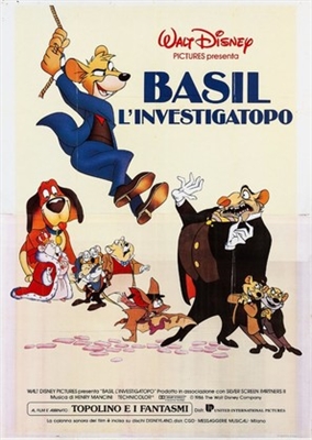 The Great Mouse Detective movie posters (1986) poster
