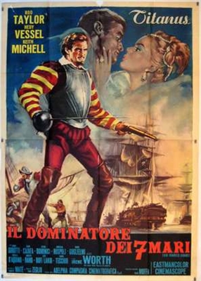 Dominatore dei sette mari, Il movie posters (1962) Longsleeve T-shirt