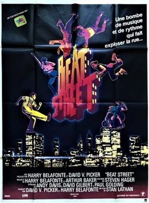 Beat Street movie posters (1984) pillow