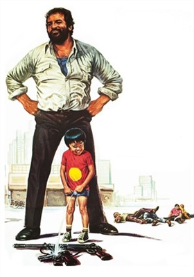Piedone a Hong Kong movie posters (1975) t-shirt