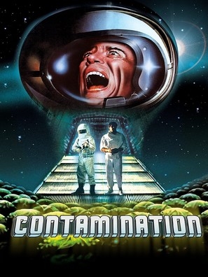 Contamination movie posters (1980) metal framed poster