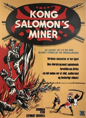 King Solomon's Mines movie posters (1950) poster