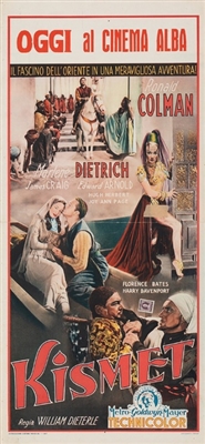 Kismet movie posters (1944) tote bag