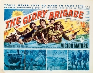 The Glory Brigade movie posters (1953) poster with hanger