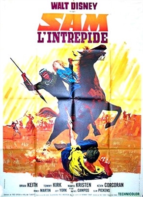 Savage Sam movie posters (1963) metal framed poster