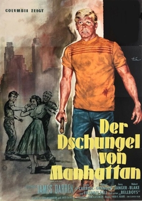 Rumble on the Docks movie posters (1956) canvas poster
