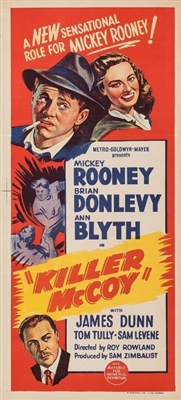 Killer McCoy movie posters (1947) wooden framed poster