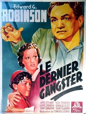 The Last Gangster movie posters (1937) canvas poster