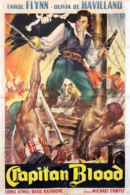 Captain Blood movie posters (1935) puzzle MOV_1843794