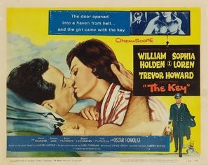 The Key movie posters (1958) pillow