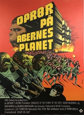 Conquest of the Planet of the Apes movie posters (1972) mug