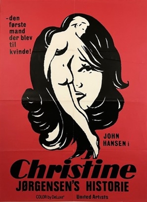 The Christine Jorgensen Story movie posters (1970) canvas poster