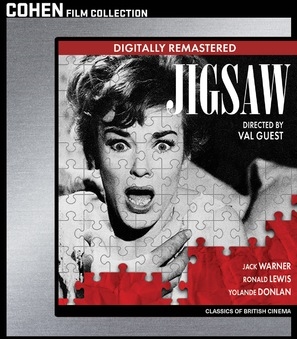 Jigsaw movie posters (1962) canvas poster