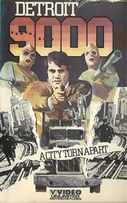 Detroit 9000 movie posters (1973) wooden framed poster
