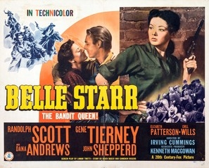 Belle Starr movie posters (1941) mouse pad