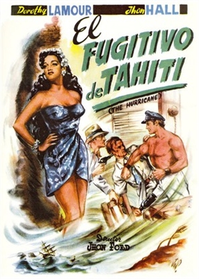 The Hurricane movie posters (1937) canvas poster