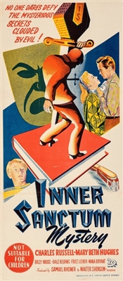 Inner Sanctum movie posters (1948) pillow