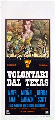 Journey to Shiloh movie posters (1968) canvas poster