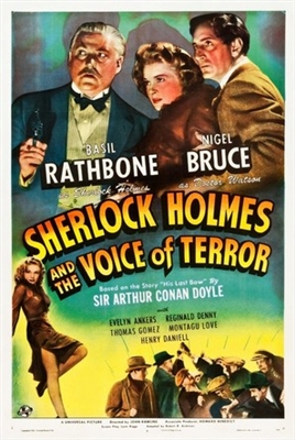 Sherlock Holmes and the Voice of Terror movie posters (1942) poster