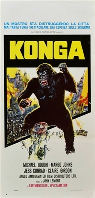 Konga movie posters (1961) Stickers MOV_1845410