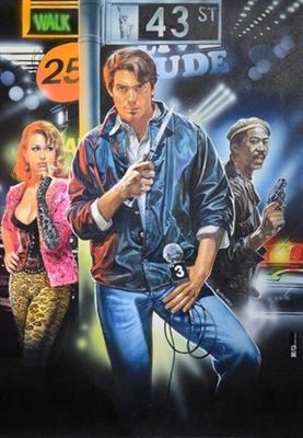 Street Smart movie posters (1987) wooden framed poster