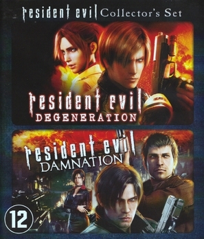 Resident Evil: Degeneration movie posters (2008) wood print