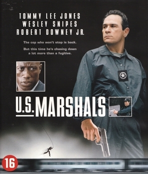 US Marshals movie posters (1998) wood print