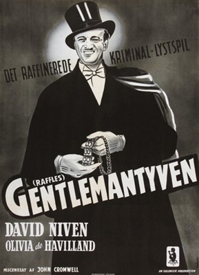 Raffles movie posters (1939) metal framed poster