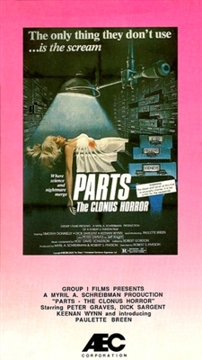 The Clonus Horror movie posters (1979) canvas poster