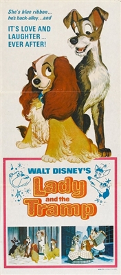 Lady and the Tramp movie posters (1955) Stickers MOV_1847433