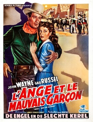 Angel and the Badman movie posters (1947) puzzle MOV_1847627
