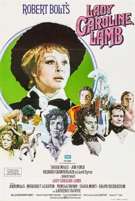 Lady Caroline Lamb movie posters (1972) wooden framed poster