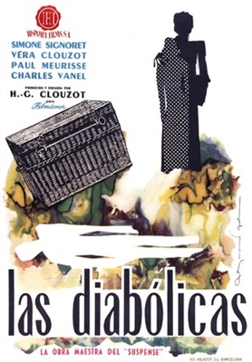 Les diaboliques movie posters (1955) mouse pad