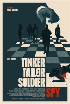 Tinker Tailor Soldier Spy movie posters (2011) metal framed poster