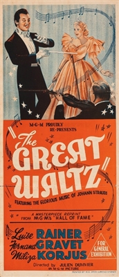 The Great Waltz movie posters (1938) pillow