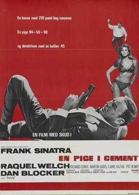 Lady in Cement movie posters (1968) canvas poster