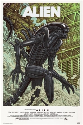Alien movie posters (1979) Stickers MOV_1848670