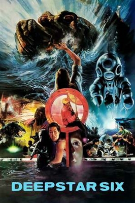 DeepStar Six movie posters (1989) canvas poster