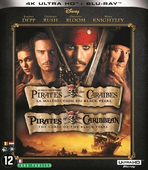 Pirates of the Caribbean: The Curse of the Black Pearl movie posters (2003) pillow
