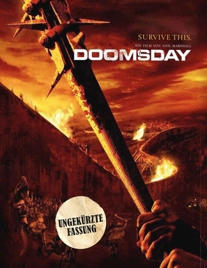 Doomsday movie posters (2008) sweatshirt
