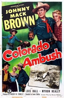 Colorado Ambush movie posters (1951) wood print