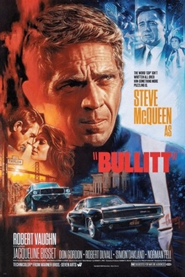 Bullitt movie posters (1968) Stickers MOV_1849188