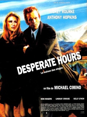 Desperate Hours movie posters (1990) poster with hanger