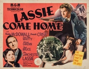 Lassie Come Home movie posters (1943) wood print