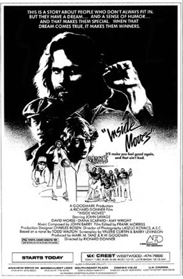 Inside Moves movie posters (1980) metal framed poster