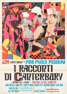 I racconti di Canterbury movie posters (1972) poster with hanger