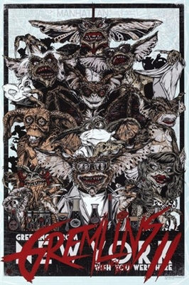 Gremlins 2: The New Batch movie posters (1990) wood print